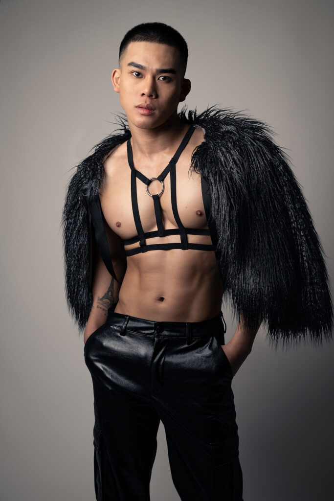 Portrait de mod&egrave;le par JP Combeau